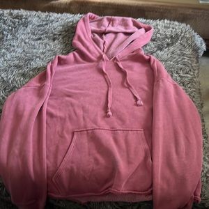 American eagle hooded sweatshirt, size medium, red.